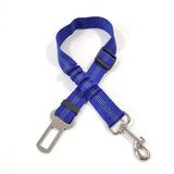 HULIANFU Pet Supplies Car Seat Belt Dog Seat Belt Dog Leash Vehicle Belt Adjustable Cushioning Elastic Reflective Safety Rope for Dog Cat