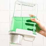 HULIANFU Multi-Use Laundry Powder Detergent Dispenser Food Grains Rice Storage Container Pour Spout Measuring Cup Detergent Box