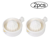HULIANFU Kitchen Manual Orange juicer Lemon Squeezer Plastic Fruit Tool Mini Blender Portable Citrus Juicer Machine Kitchen Accessories