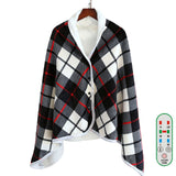 HULIANFU USB Electric Blanket Warm Heated Shawl Smart Adjustable Warmer Carpet Electric Mattress Wearable Soft Heating Blanket
