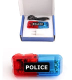 HULIANFU Multifunctional warning clip with LED light invisible 500m clip  for shoulder built-in police lamp Drop Shipping