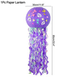 HULIANFU Little Mermaid Party Balloons 32inch Number Foil Balloon Kids Birthday Party Decoration Supplies Baby Shower Decor Helium Globos