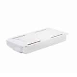HULIANFU Self Stick Pencil Tray Desk Table Storage Drawer Organizer Box Under Desk Stand Self-adhesive under-drawer storage box