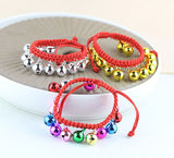 HULIANFU 2023 Christmas Decoration Bells Iron Loose Beads Small for Festival Party Decoration Christmas Tree Decoration DIY Crafts Accessories