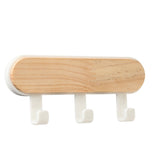 HULIANFU Self Adhesive Kitchen Wall Door Hook Key Holder Rack Towel Hanger Bathroom Rack Hooks Aluminum Multi-Purpose Storage Hooks