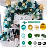 HULIANFU Macaron Balloons Garland Arch Rose Gold Confetti Ballon Wedding Birthday Baloon Birthday Party Decor Kids Baby Shower