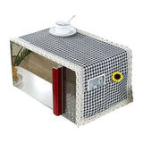 HULIANFU Oil-proof  Breathable Protection With Storage Bag Kitchen Microwave Oven Dust Cover with Storage Bag Kitchen Accessories