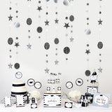 HULIANFU Merry Christmas Decorations for Home 4M Twinkle Star Paper Garland New Year  Noel ChristmasTree Ornaments Kerst  Navidad