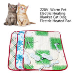 HULIANFU NEW Pet Dog Cat Waterproof Electric Heating Pad Body Winter Warmer Mat Bed Blanket Animals Bed Heater Accessories