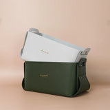 HULIANFU Nordic Ins Shoe Cabinet Porch Key Cosmetic Desktop Large Storage Box Basket PVC Leather Ornaments Snacks Home Creativity 2003