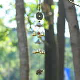 HULIANFU Outdoor Living Wind Chimes Yard Garden Tubes Bells Copper Antique Windchime Wall Hanging Home Decor Decoration wind chimes