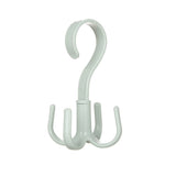 HULIANFU Space Saving Rotated Hanger Hooks Wardrobe Clothes Rack Hanger Organizer Bag Hanger Shoes Belt Scarf Hanging Rack Closet Hanger