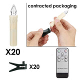 HULIANFU LED Candles Light Flameless Remote cвечи Velas شموع for Home Dinner Party Christmas Tree Candle Decoration Lamp Light New Years
