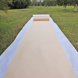 HULIANFU Non-slip Wedding Aisle Runner Champagne White Wedding Carpet Party Event Floor Rugs Indoor Outdoor Wedding Carpet Aisle Runner