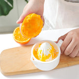 HULIANFU Kitchen Manual Orange juicer Lemon Squeezer Plastic Fruit Tool Mini Blender Portable Citrus Juicer Machine Kitchen Accessories