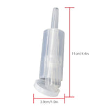 HULIANFU One-Way Air Lock Brewing Barrel Exhaust Valve Fermentation Wine Beer Making Water Sealed Check Valve Three-Piece Airlock