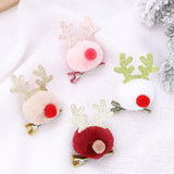 HULIANFU 2023 Christmas Headband Adornment Cute Antler Festival Style Headband Reindeer Ornaments Party Horns Cosplay Accessories