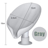 HULIANFU Leaf Shape Soap Box Drain Soap Holder Bathroom Accessories Suction Cup Soap Dish Tray Soap Dish for Bathroom Soap Container
