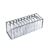 HULIANFU New Underwear Clothes Storage Box Foldable Drawer Organizers Socks Shorts Closet Wardrobe Separation Compartment Box Washable