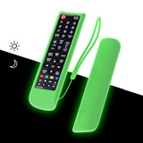HULIANFU SIKAI Silicone Full Protective Case Cover for Samsung Smart TV BN59-01315A/01199F AA59-00817/00816A Dustproof Remote Holder Skin