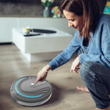 HULIANFU Smart Floor Vacuum Cleaner 3-In-1 Auto Robot Intelligent  Vacuum Cleaner-Multiple Cleaning Modes with Smart Sensor for Floor