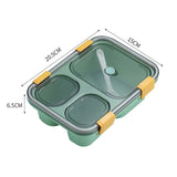 HULIANFU Portable Outdoor Bento box japanese style food storage containers Leak-Proof lunch box for kids with Soup Cup Breakfast Boxes