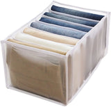 HULIANFU New Underwear Clothes Storage Box Foldable Drawer Organizers Socks Shorts Closet Wardrobe Separation Compartment Box Washable