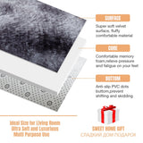 HULIANFU Thick Carpet for Living Room Plush Rug Children Bed Room Fluffy Floor Carpets Window Bedside Home Decor Rugs Soft Velvet Mat