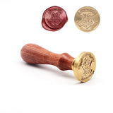 HULIANFU Vintage Stamp Wax Seal Beads Sticks Warmer Wax Sticks Melting Glue Furnace/Spoon Tool Stove Pot For Wax Seal Stamp Candle