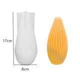 HULIANFU Scented Candle Mold DIY Wool shape Candle Silicone Casting Mold Handmade Candle Soap Making Wax Mold Handcraft Home Decoration