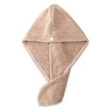 HULIANFU Women Hair Drying Hat Quick-dry Hair Towel Cap Hat Bath Hat Microfiber Solid Towel Cap Super Absorption Turban Hair Dry Cap
