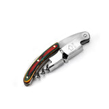 HULIANFU Wine Opener, Professional Waiters Corkscrew, PU Bag, Bottle Opener and Foil Cutter Gift for Wine Lovers