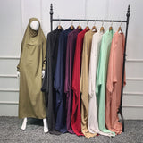 hulianfu Ramadan Turkey Muslim Women Hijab Dress Abaya Hooded Prayer Garment Long Khimar Jilbab Burka Eid Abayas Gown Islam Niqab Kaftan