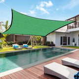 HULIANFU Waterproof Awnings Sun Shade Sail Sunshade Home Garden Patio Outdoor Canopy Pool Awning Camping Sun Shelter Tent Shade Supplies