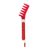 HULIANFU Silicone Stainless Steel Food Tong Grilled Fillet Steak Cold Sauce Spaghetti Noodles Barbecue Multi-Purpose Cross-Border