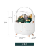 HULIANFU Large Capacity Makeup Organizer Cosmetic Storage Box Drawer Type Desktop Finishing Rack Dustproof Lipstick Beauty Mask Case