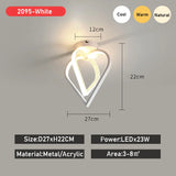 HULIANFU Modern Led Aisle Light Ceiling Lights Cloakroom Corridor Balcony Foyer  Ceiling Lamp Acrylic Decoration Home Lustering Luminaire
