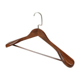 HULIANFU  Wood Clothes Rack Solid Wood Hanger Non-Slip Hangers Clothes Hangers Shirts Sweaters Dress Hanger Drying Rack for Home