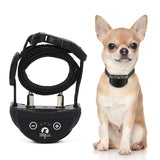 HULIANFU Pet Dog Rechargeable Anti Bark Collar Control Train Waterproof Stop Barking for Small Dog Waterproof Ultrasonic Training Collars