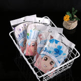 HULIANFU Waterproof Bath Hat Thickened Waterproof And Oil Fume Cap Women Spa Hair Salon Supplies Shower Cap Bathroom Accessories