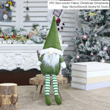 HULIANFU Santa Claus Christmas Doll Merry Christmas Decorations for Home Elk Christmas Ornaments Xmas Tree Decor  Navidad Natal Gifts