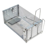 HULIANFU Reusable Mouse Trap Cage Metal Mice Rodent Rats Catcher Pest Control Products Garden Outdoor Household Gadgets