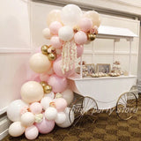 HULIANFU Party Balloon Accessories Wholesale Glue Point Balloon Chain Birthday Party Wedding Decoration Modeling Accessories Wholesale