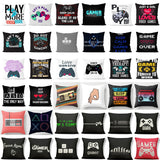 HULIANFU Super Hot Game Fans Video Gamepads Cushion Cases Retro Games Decorative Pillows Case Livingroom Sofa Couch Bed Car Throw Pillows