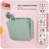 HULIANFU W&amp;G Toilet Organizer Adhesive Large Storage Box Sanitary Napkin Organizer for Cosmetics Decorative Box Bathroom Accessories