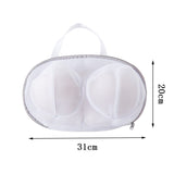 HULIANFU Machine-wash Special Home Use Polyester Anti-deformation Bra Mesh Bags Laundry Brassiere Bag Cleaning Underwear