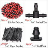 HULIANFU RBCFHl 5-100m 4/7mm PVC Garden Watering Hose  Micro Irrigation Pipe Drip Irriation Tubing Sprikler for Lawn Balcony Greenhouse