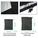HULIANFU Waterproof BBQ Cover Anti-Dust Outdoor Heavy Duty Charbroil Grill Cover Rain Protective Barbecue Cover 7 Sizes Black BBQ Cover