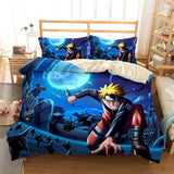 HULIANFU ONE Piece Japan Anime Game Summer Bed Pillowcases Quilt Duvet Cover Set Single Queen King 3D Photo Bedding Set