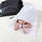 HULIANFU Shoes Storage Bag Closet Organizer Non-woven Travel Portable Bag Waterproof Pocket Clothing Classified Hanging Bag 5pcs L size